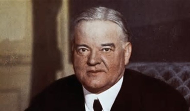 Herbert Hoover elected president