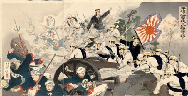 First ever Sino-Japanese war (political)
