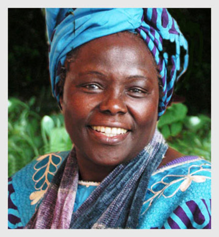 Wangari Maathai. Nobel de Paz 2004