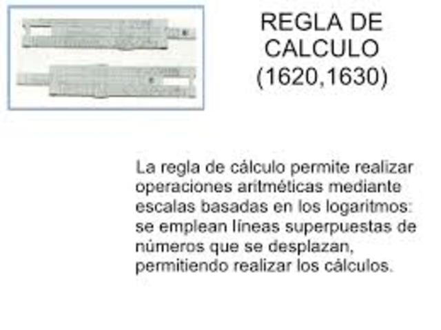 la regla de calculo