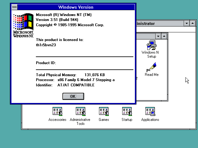 Windows Server NT 3.51