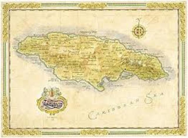 British captured Jamaica from Spain