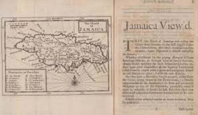 Treaty of Madrid: Jamaica cedes from Britian