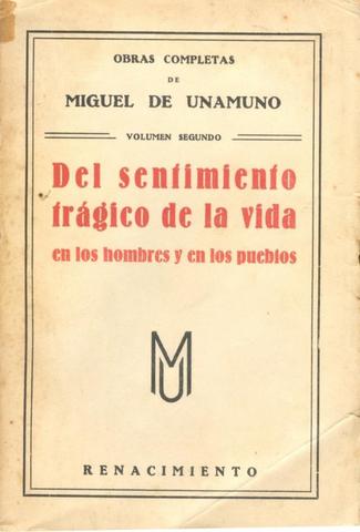 Del sentimiento trágico de la vida