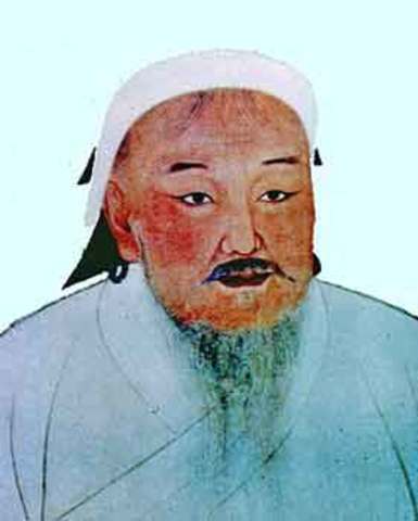 Genghis Khan Dies