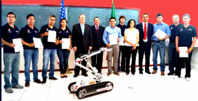 Mexico 1er Lugar en ROBOCUP
