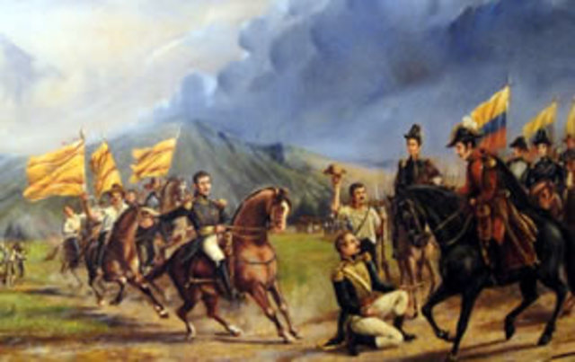 Battle of Boyaca in Columbia