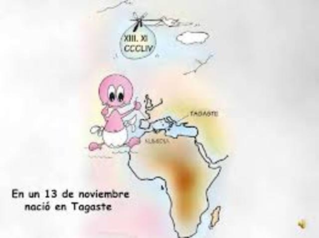 Nacimiento de San Agustín