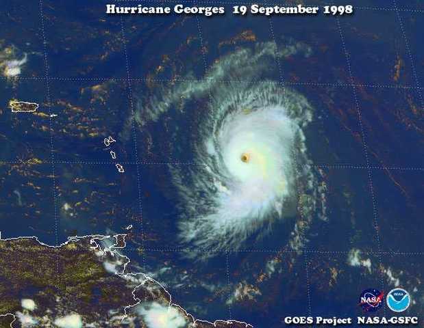 Hurricane George caused widespread devastation
