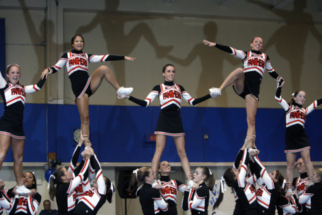 My first cheerleading competition
