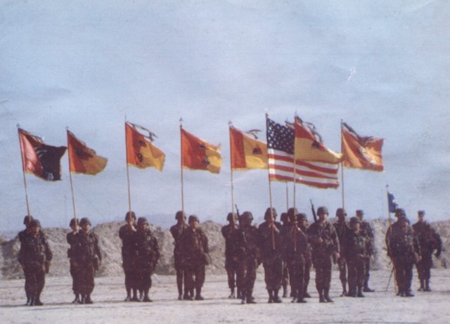 1-st division was camped in the desert a few miles from Cario.