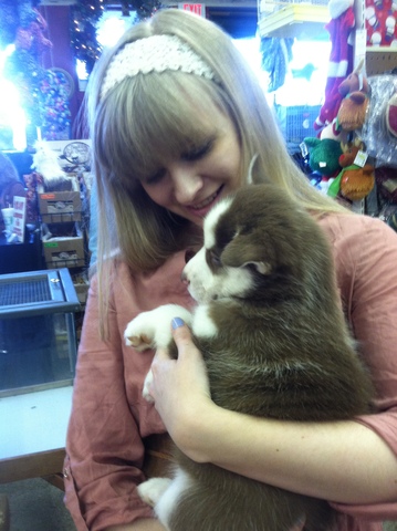 I meet the most important person in my life