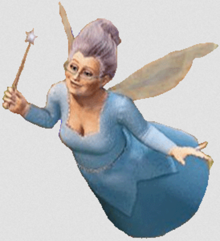 Blue Fairy Godmother