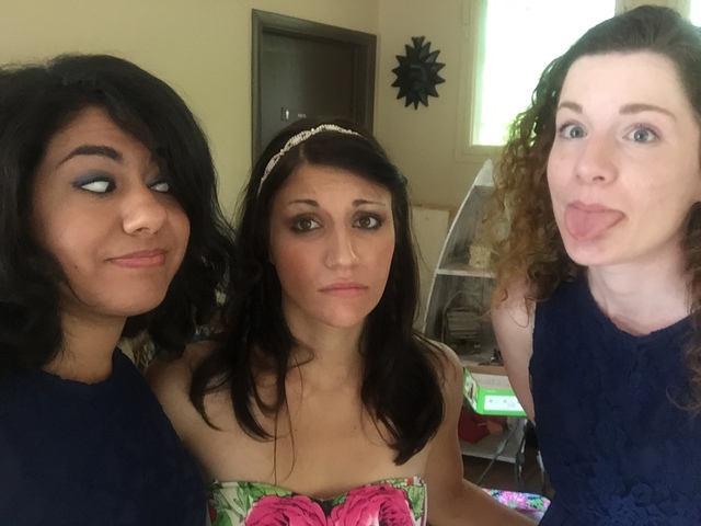 I'm in Chantel's wedding