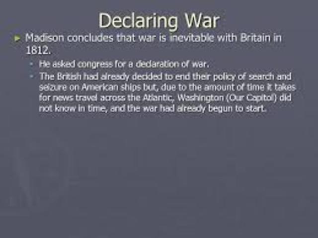 Congress Declares War On Britian
