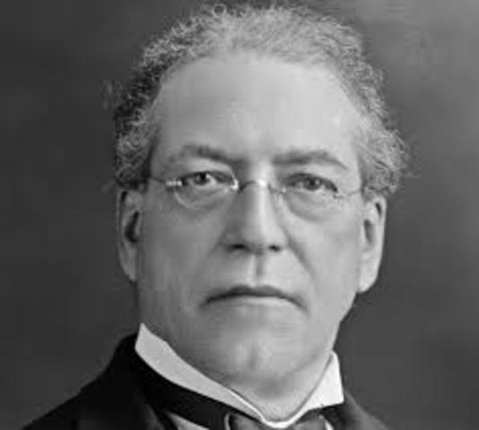 Samuel Gompers becomes leader of American Federation of Labor