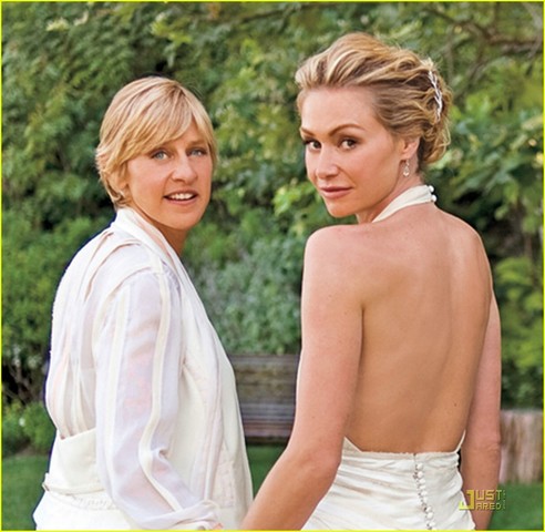 Ellen marries Portia De Rossi