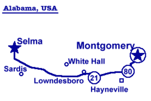 SELMA TO MONTGOMERY MARCH