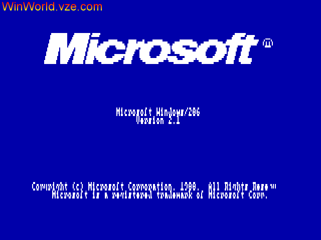 Windows 2.1x