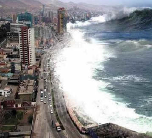 tsunami no Japão