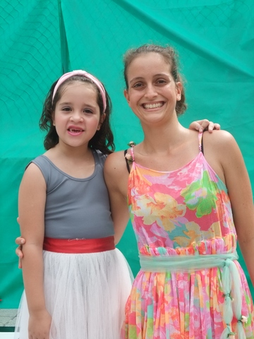 minha primeira apresentaçao de balé