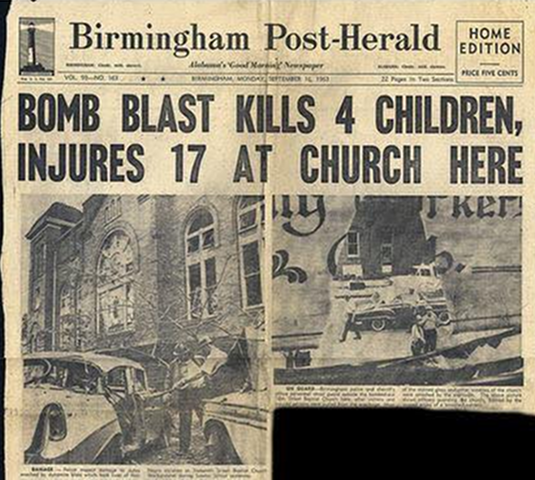 Bombing of Birmingham Church
