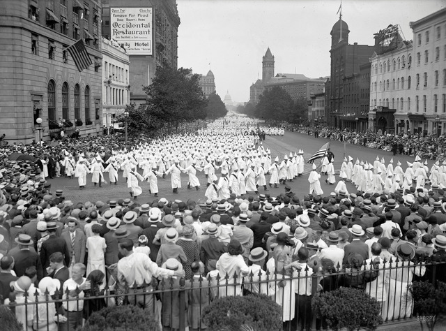 Klansmen March