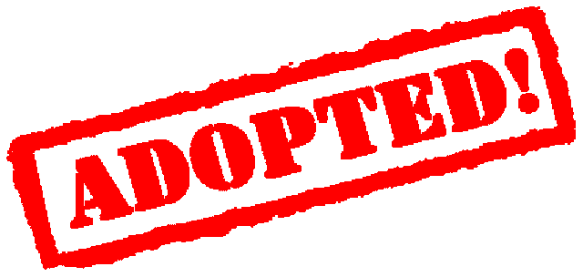 Adopted