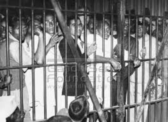 Gandhi is Arrested by the British Government on Charges of Inciting Violence at Chauri Chaura