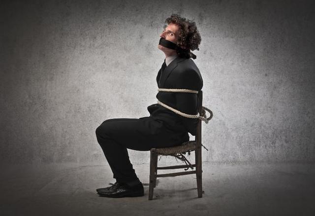 Dylan was kept hostage in Toby's shop