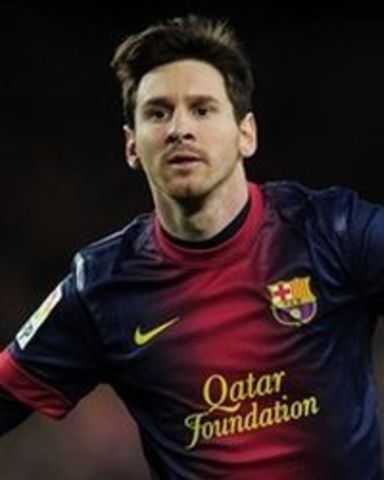 Lionel Messi makes his official debut for FC Barcelona
