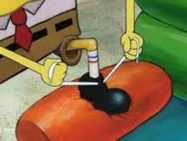 first time I tied my shoe