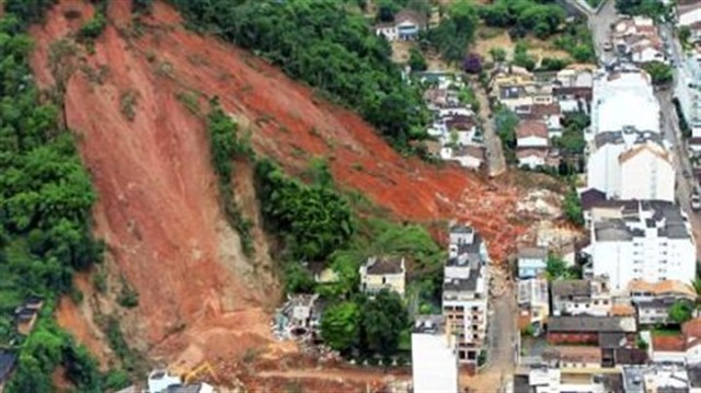 Floods and mudslides cause devastating damage around Sao Paulo, Brazil