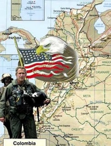 Invasion norteamericana a colombia