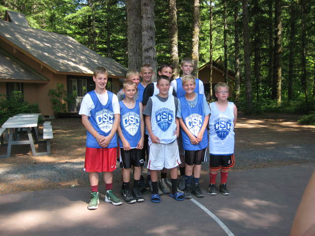 first time to Cascade Basketball camp