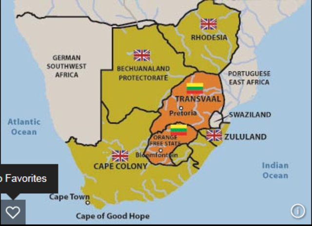South Africa Colonized