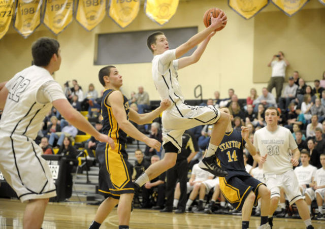 MOLALLA - Philomath switched zone defenses and the Warriors shut down Molalla in the second quarter en route to a 46-41 non-league win in the boys basketball game