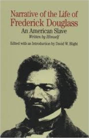 Narrative of the Life of Frederick Douglass an American Slave.