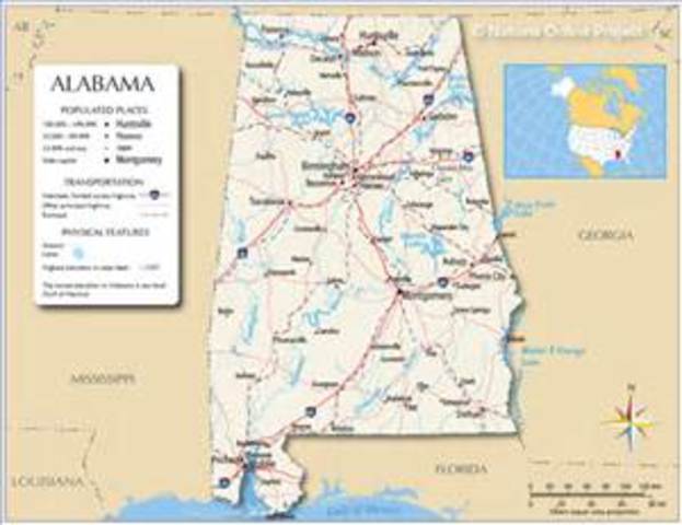 Alabama Secedes from the Union