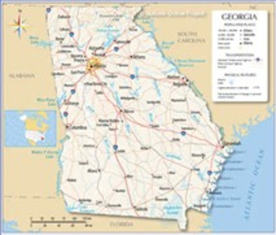 Georgia Secedes from the Union