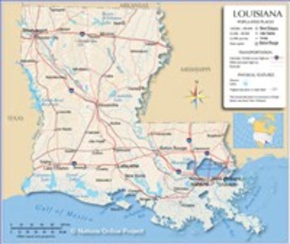 Louisiana Secedes from the Union
