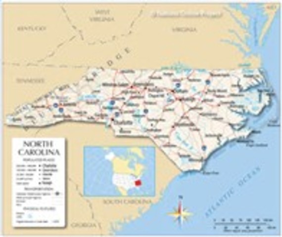 North Carolina Secedes from the Union