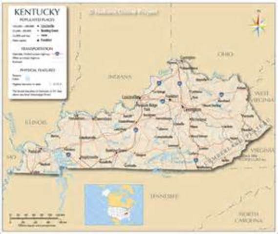 Kentucky Secedes from the Union