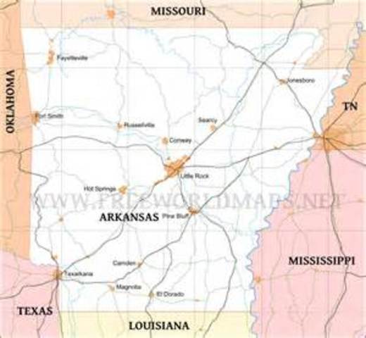 Arkansas Secedes from the Union