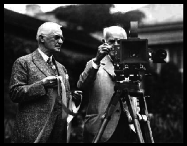 Edison invents the photograph