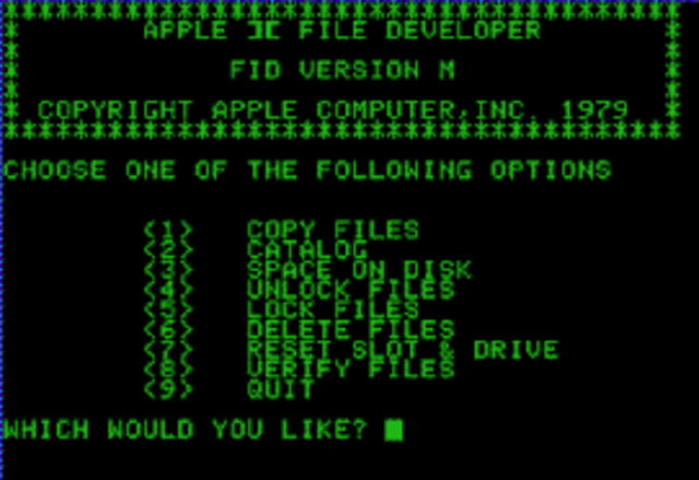 Apple Dos 3.1