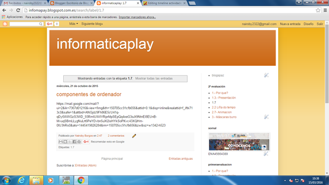 componente de ordenado