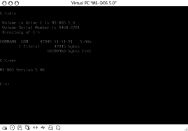 MS-DOS 5.0