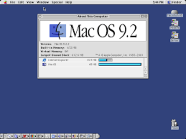 1999: Mac OS 9