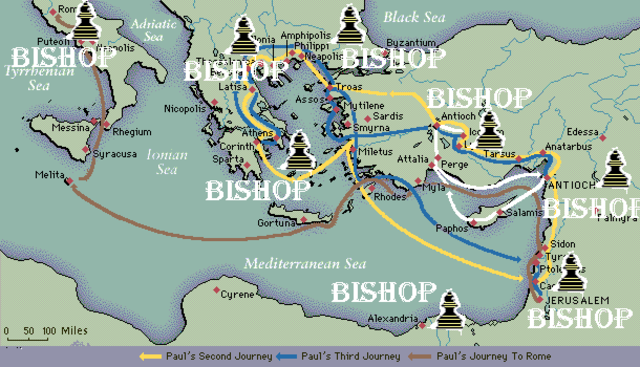 paul went on journeys